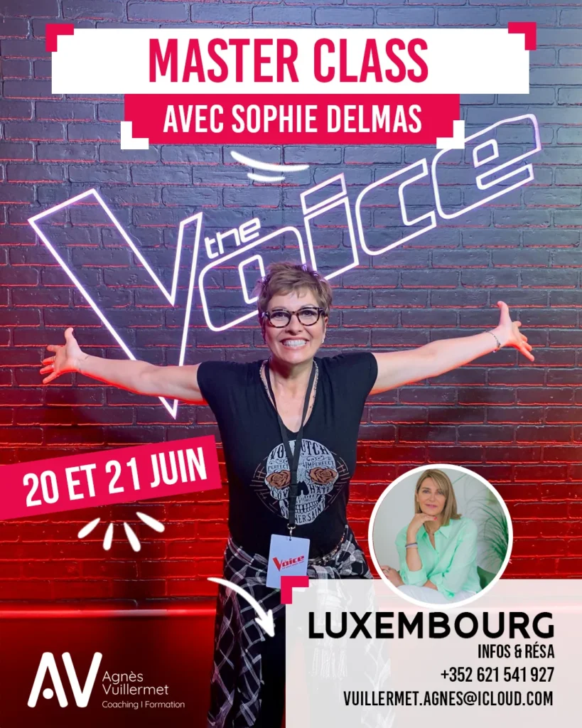 La Coach vocale - une référence : Sophie Delmas