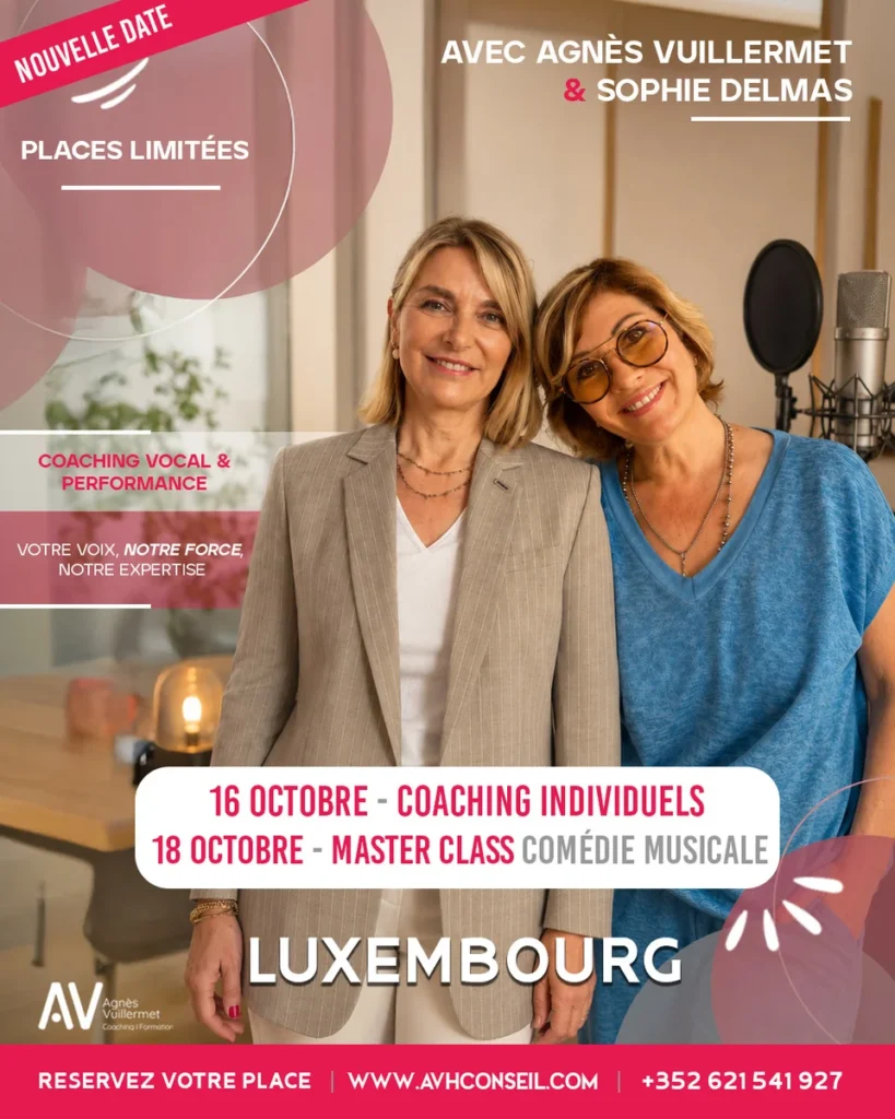 La Coach vocale - une référence : Sophie Delmas